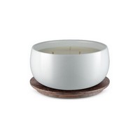 photo brrr scented candle, porcelain and wood container 600 g 3